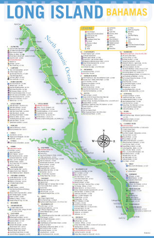 Long Island Map - Points of Interest
