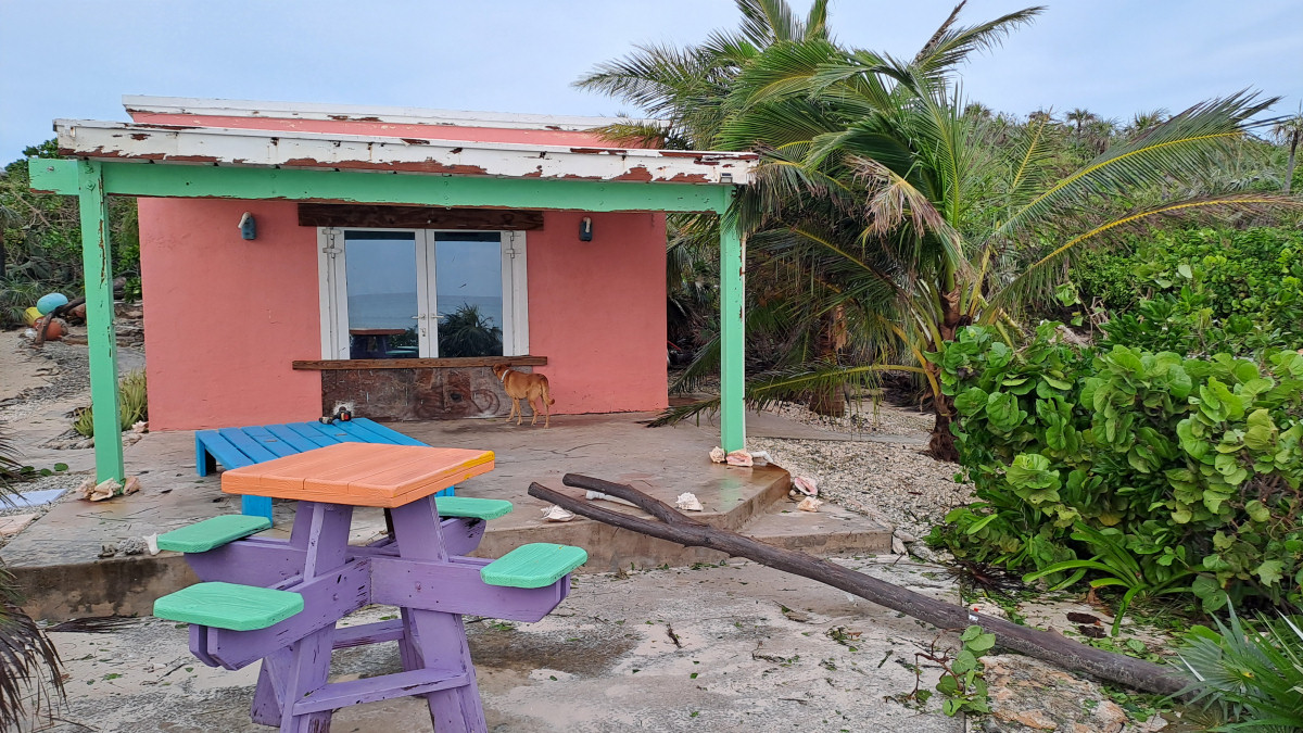 Long Island Bahamas - Hurricane Melissa1