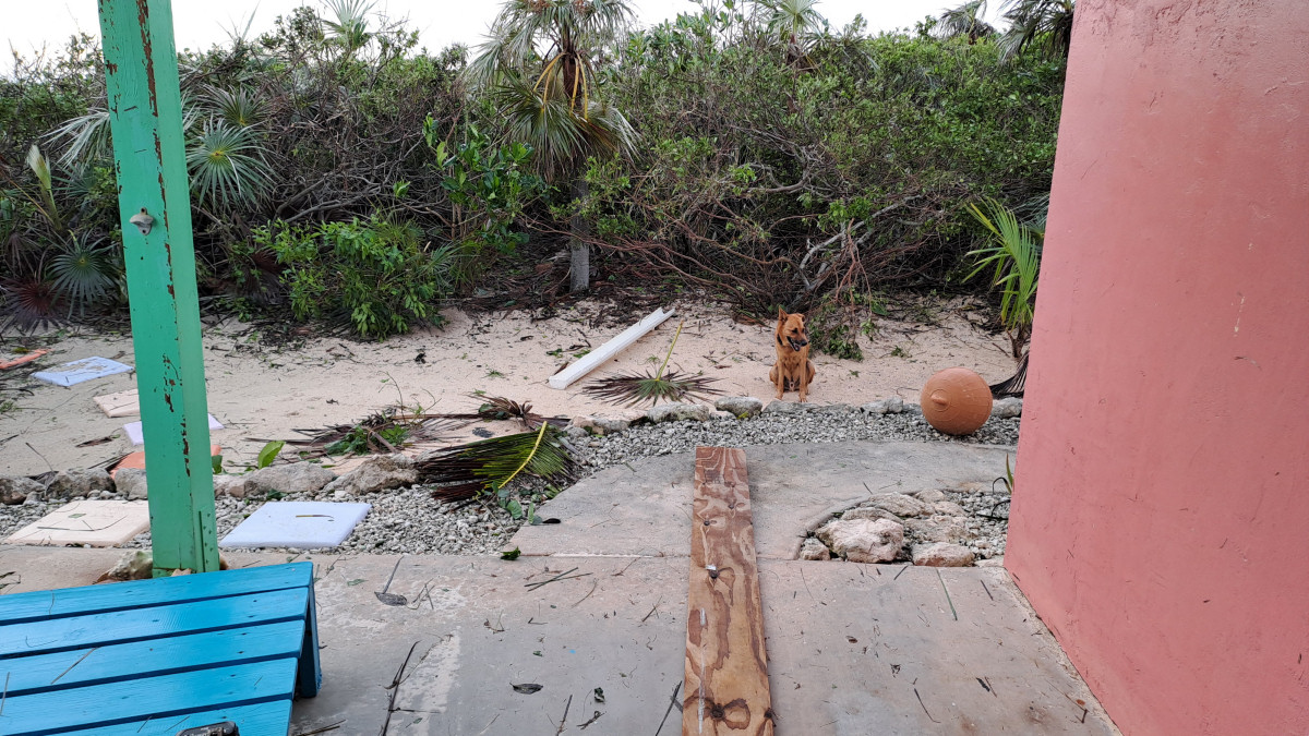 Long Island Bahamas - Hurricane Melissa2