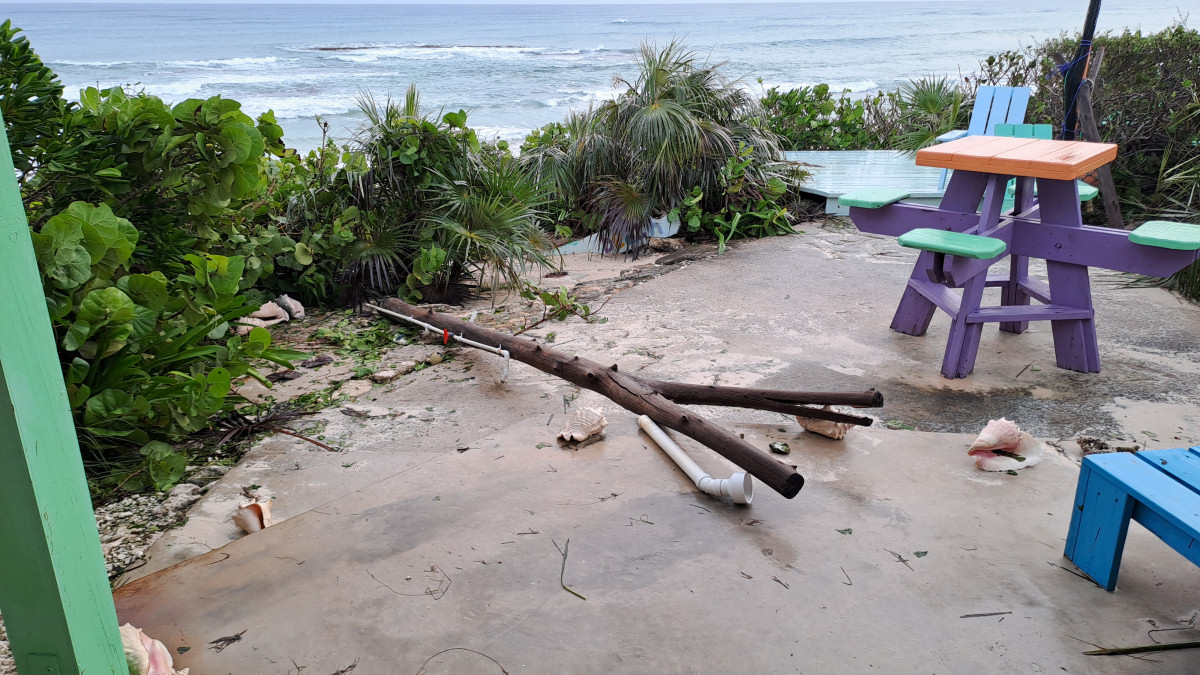 Long Island Bahamas - Hurricane Melissa3