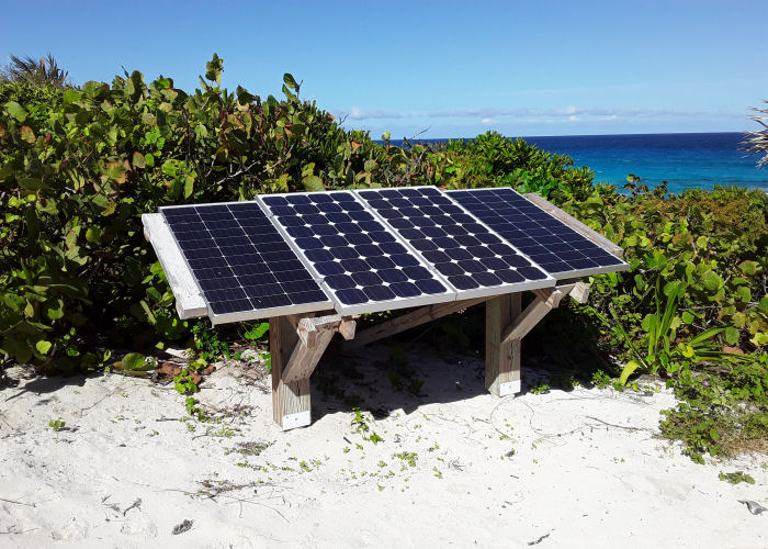 Bahamas solar power